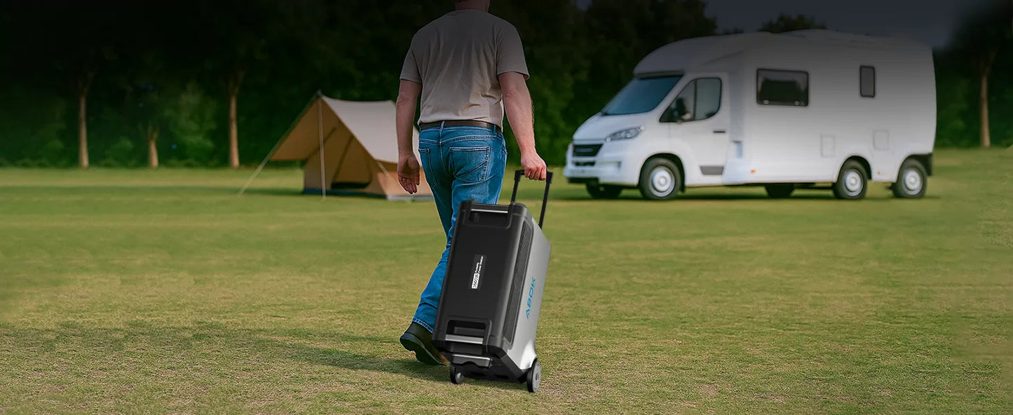 ABOK Ark3600 Solar Portable Power Station | 5‑Year Elite Protection | Free Shipping PR