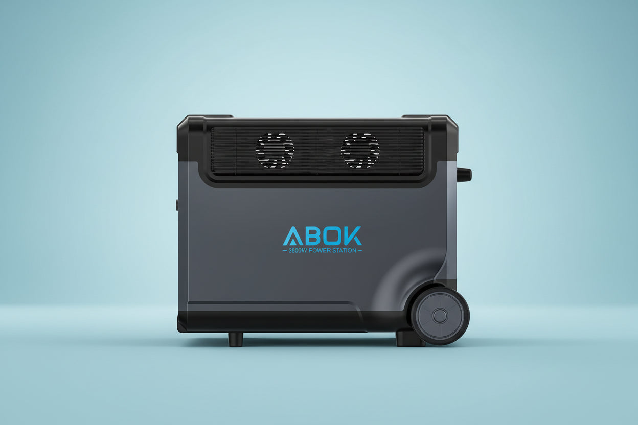 ABOK Ark3600 Solar Portable Power Station | 5‑Year Elite Protection | Free Shipping PR