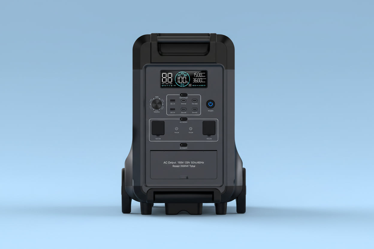 ABOK Ark3600 Solar Portable Power Station | 5‑Year Elite Protection | Free Shipping PR