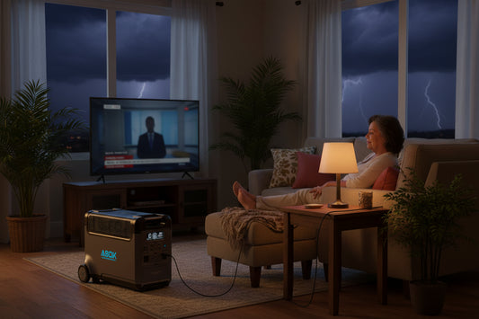 ABOK Ark3600 Solar Portable Power Station | 5‑Year Elite Protection | Free Shipping PR