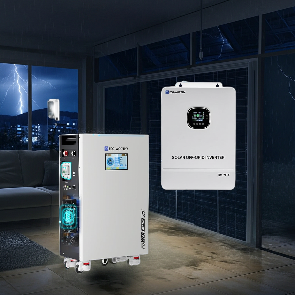 High‑Capacity Premium Affordable Backup with Installation | 16 kWh LiFePO₄ Indoor System | 10kW Inverter | Ideal for Apartments