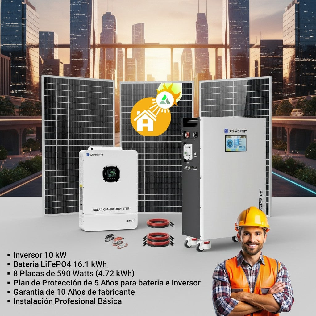 Estación de Generación y Respaldo de Energía de 16.1 kW con Sistema de Almacenamiento y Filtración de Agua Avanzado™