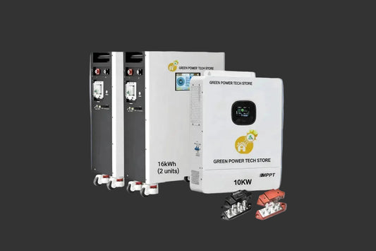 High‑Capacity Premium Affordable Backup with Installation | 32 kWh LiFePO₄ Indoor System | 10kW Inverter | Ideal for Apartments